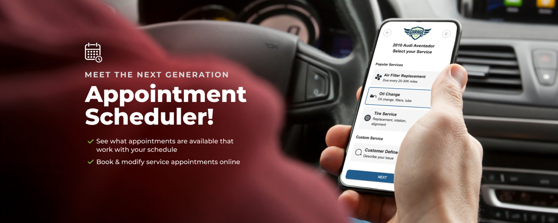 Kamphaus Auto Care and Emissions || in front of auto repair shop